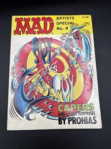 Mad Magazine Artists Special No. 4 Capers & Other Surprises Spy Vs Spy FINLAND - Picture 1 of 12