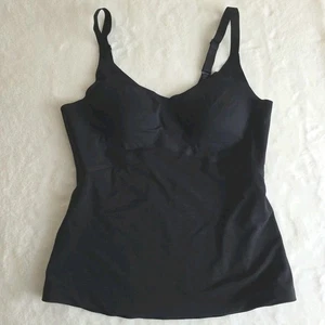 Honeylove XL Nero Liftwear Cami Senza Fili Modellante Dimagrante Stampato Usato in Ottime Condizioni - Foto 1 di 3