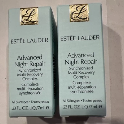 雅诗兰黛高级夜间修复同步多恢复复合物 2 件装 — 第 1/4 张图片