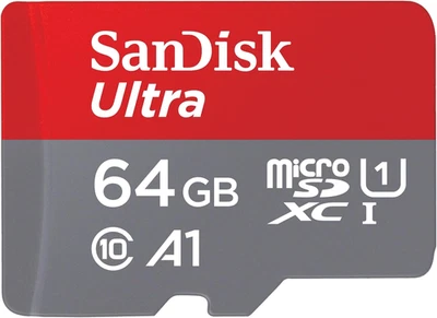 64 Gb Ultra Sdxc Scheda Di Memoria, Con Velocità Fino a 140 Mb/S, Prestazioni De - Immagine 1 di 4