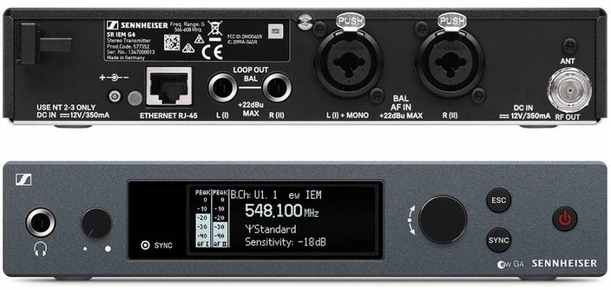 SENNHEISER EW IEM G4 Personal Wireless Earphone Monitor System EWIEMG4G EW IEM G - Image 1 of 1