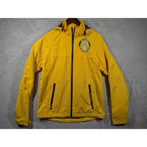 RARE Church Of Scientology Volunteer Minister Jacket Raincoat Hood Adult SMALL - Picture 1 of 12
