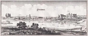 Liebenwalde LK Oberhavel Brandenburg grabado grabado en cobre vista Merian 1650 - Imagen 1 de 1