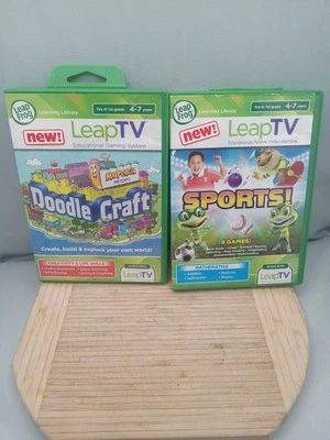 Leapfrog LeapTV Game Mr. Pencil Presents DoodleCraft Creativity  Skills&Sport - Image 1 of 4