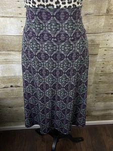 Lularoe Azurblau Rock - - Gr. 3XL - Neu mit Etikett ~ perfektes Kirchen-/Arbeitskleid - Bild 1 von 4