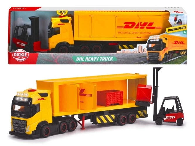 Dickie 203747018 - City - DHL Camion - Nuovo - Immagine 1 di 1