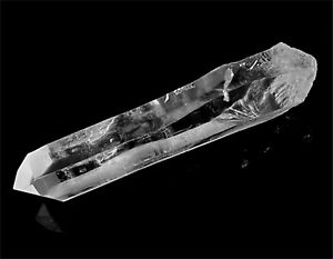 Laserkristall - Bergkristall Spitze natur - Laserquarz - Lemurian Quarz | 26 g
