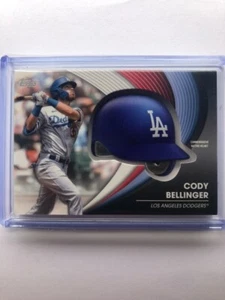 2022 Topps Series 2 Cody Bellinger Commemorative Batting Helmet card BH-CB - Picture 1 of 2