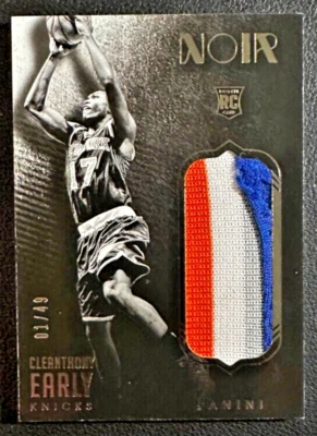CLEANTHONY EARLY 2014-15 Panini Noir Rookie Prime Patches (4-Color) RC 01/49 - Image 1 of 2