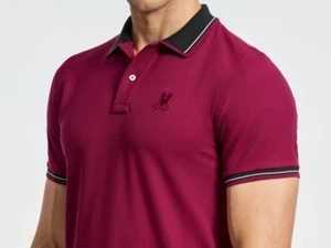 PSYCHO BUNNY 100% Cotton oak city Pique LOGO Polo Shirt Short Sleeve New - Picture 1 of 6