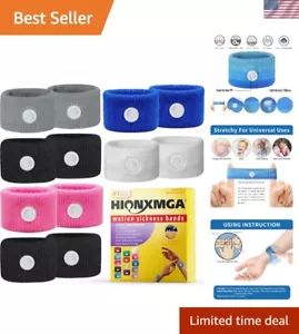 Paquete económico de 12 elegantes pulseras de mareo por movimiento sin somnolencia para aliviar las náuseas - Imagen 1 de 8
