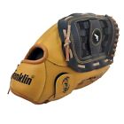 Franklin Adult Field Master Series 12.5-Inch Baseball Glove Yellow/Black RHT