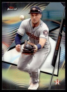 2020 Topps Finest Base #68 Alex Bregman - Houston Astros