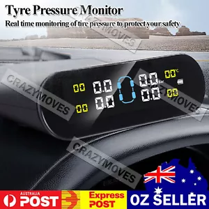 Solar Wireless Car Tyre Pressure Monitoring System 4 External Upgrade Sensor V - Picture 1 of 9