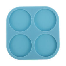 Silicone Coaster Molds for Circle Plate Resin Casting
