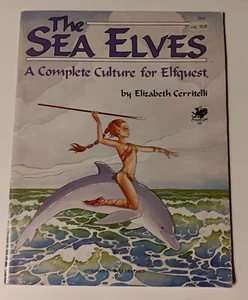 The Sea Elves: A Complete Culture For Elfquest 1985 Elizabeth Ceritelli & Wendy - Imagen 1 de 9