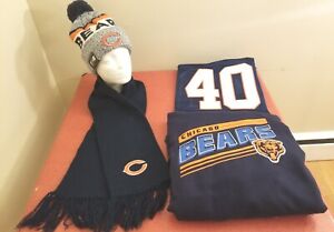 Chicago Bears NFL Mitchell & Ness Blue Gale Sayers #40 XL Jersey Winter Package