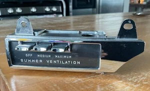 Panel de control de ventilación de verano Oldsmobile Dash 1959-60 = buena pieza OEM - Imagen 1 de 11