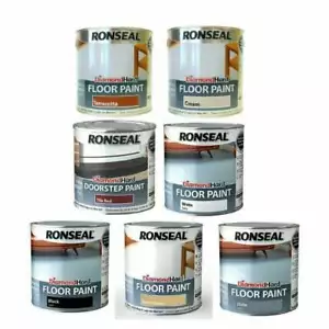 Ronseal Diamond vernice per pavimenti duri - pavimenti in legno e cemento 750 ml - 5 L TUTTI i colori - Foto 1 di 8