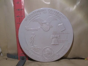 FRANKOMA BI-CENTENNIAL CELBRATION PLATE - SIGNERS OF DECLARATION - NO DAMAGE! - Picture 1 of 2