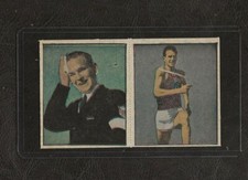 1951 Berk & Ross Hit Parade of Champions Panel Mel Patton & Dick Button, NM!