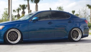 NEW 2006 2007 2008 2009 2010 INGS+ STYLE LEXUS IS250 IS350 SIDE SKIRTS - Picture 1 of 3