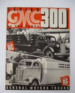 1940 GMC General Motors 1- 1/2-2 Ton Range AC-300 Series Truck Brochure - Picture 1 of 3