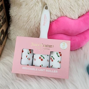 ๐ Juicy Couture Pink Lint Rollers 2-Pack JC Logo Reusable Z1571 ๐ - Picture 1 of 4