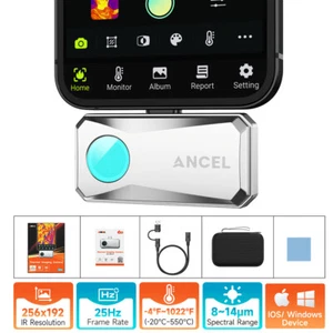 Enhanced Inspection Thermal Imager Camera for iOS Windows 256x192 IR USB Type-C - Picture 1 of 24