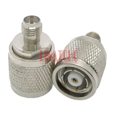 RP SMA Female to RP TNC Male WIFI Router Antenna 50 Ohm Straight Connector - Image 1 of 4