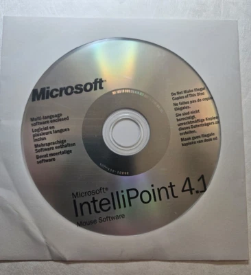 Genuine Microsoft IntelliPoint 4.1 Mouse Software CD-ROM  - Image 1 of 2