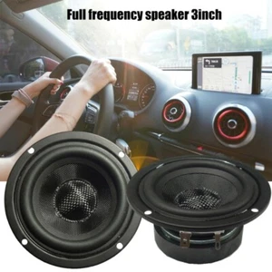 Unidad de altavoces subwoofer de 3 pulgadas HiFi graves conos de fibra de vidrio 4OHM 15W - Imagen 1 de 8