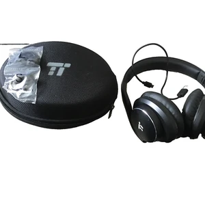 TaoTronics TT-BH041 Active Noise Cancelling Bluetooth Wireless Headphones Black - Picture 1 of 3