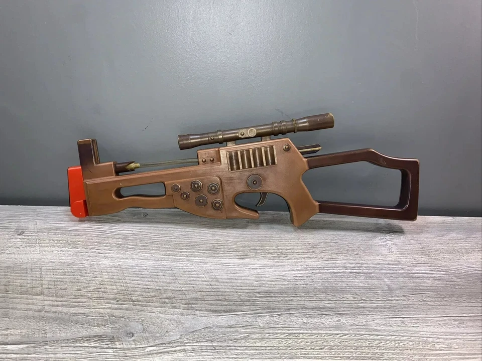 1997 Star Wars Chewbacca Bow Gun – Untested/Missing Part, AS/IS - Изображение 1 из 4