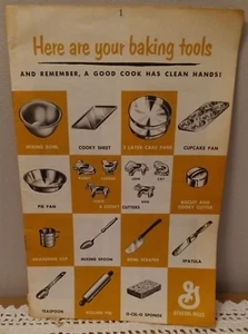 General Mills Vintage Booklet Cooking Instruction And Recipes - Picture 1 of 4