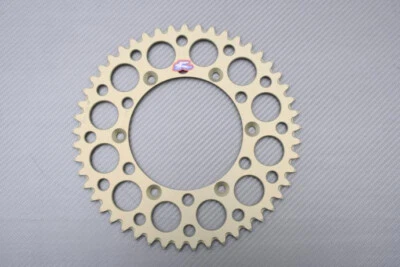 Corona RENTHAL Ultra Light 49Denti 520 SUZUKI RM 100 1979-1982 123U-520-49GPHA Foto 1 de 3