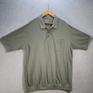 Cabelas Poloshirt Herren XL SS grau-grün Baumwolle Camping Wandern Angeln - Bild 1 von 10