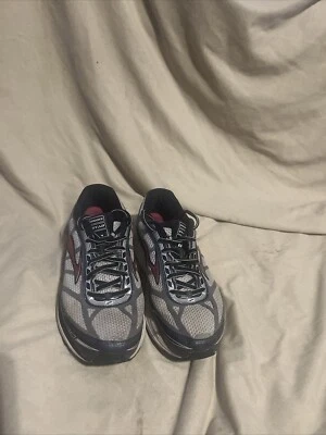 Brooks Dyad 8 Womens Sz 10 US Running Shoes White Pink Navy 1201631B065 (17) - Image 1 of 4