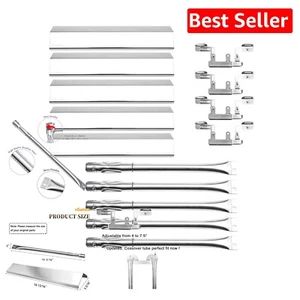 Adjustable Crossover Tube and Grill Parts for Smooth Cooking on Brinkmann Grills - Picture 1 of 9