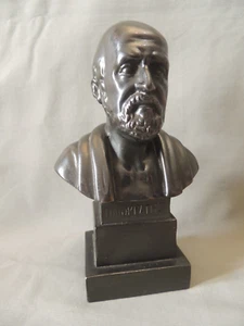 Greek metal statue Ippokratis ancient physician - Picture 1 of 8