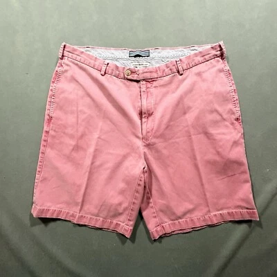 Peter Millar Shorts Mens 38 Pink Flat Front Golf Cotton Twill - Image 1 of 4
