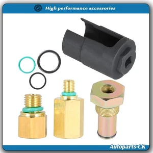 IPR Valve Socket& Air Test Fitting & Fuel Rail Adapte For Ford 04-10 E-350 E-450 - Picture 1 of 8