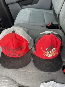 Cappello Herschel For Heisman 1982 UGA Georgia Bulldogs Berretti Herschel Walker Vintage - Foto 1 di 14