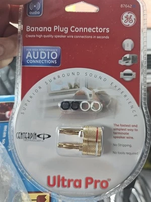 通用电气香蕉插头 87642 中心针 Ultra Pro 全新发烧友 — 第 1/4 张图片