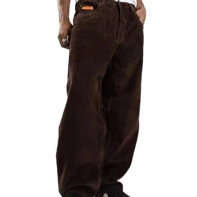 Empyre Men’s Java Brown Tori Corduroy Skate Pants Size 28” x 30” - Image 1 of 4