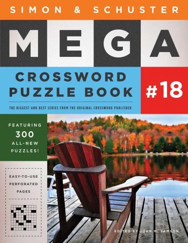 Simon & Schuster Mega Crossword Puzzle Book #18 (S&S Mega Crossword Puzzles) - Imagen 1 de 1