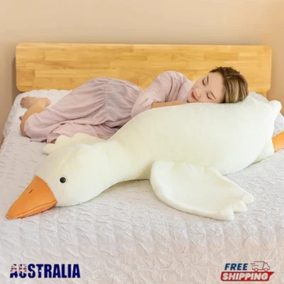 Huge Goose Plush Stuffed Animal Swan Large Pillow Cute Toy White Duck Gift - image 1 of 3