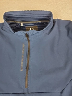 Pullover de golf Under Armour Storm Evolution Daytona para hombre calce suelto azul marino 1360513 XL Foto 1 de 4