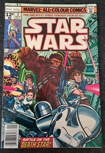 STAR WARS #3 (1977) PART 3 OF ORIGINAL MOVIE ADAPTATION BAG/BOARD FREE UK P&P FN - Picture 1 of 4