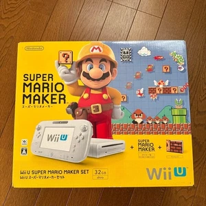 Nintendo Wii U Super Mario Maker Limited Edition Konsole Weiß Guter Zustand - Bild 1 von 12